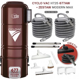 Cyclo Vac H725 zestaw Optima Max 12m