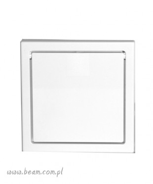 Gniazdo wylotowe białe