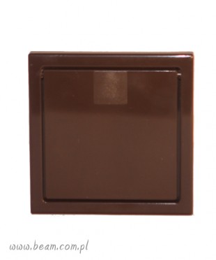 Gniazdo wylotowe ciemny brąz